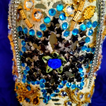 Dekoracyjny lampion z gwiazdą