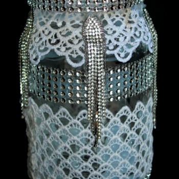 Szklany lampion "Eleganckie boho"